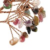 Natural Tourmaline Chips Tree of Life Decorations DJEW-C016-02H-2