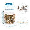 Fashewelry Zinc Alloy Rhinestone Strass Chains FIND-FW0001-30G-12
