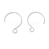 Tarnish Resistant 316 Surgical Stainless Steel Earring Hooks X-STAS-D183-03P-02-2