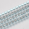 Electrophoresis Iron Rhinestone Strass Chains CHC-Q009-SS6.5-A01-1-1
