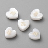 5Pcs Natural White Shell Beads BSHE-TAC0004-02J-1