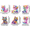 DIY Cat Pendant Decoration Diamond Painting Kit PW-WG3A5D7-01-3