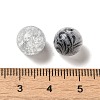 Duotone Spray Painted Crackle Acrylic Beads OACR-G029-02C-3