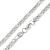 Non-Tarnish 201 Stainless Steel Figaro Chain Necklaces NJEW-I127-06B-P-1