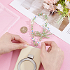 1Pc Alloy & Glass Mobile Straps MOBA-ME0001-01B-3