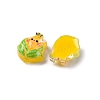 Cartoon Transparent Resin Cabochons CRES-R459-01F-2