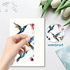 16 Sheets 8 Styles PVC Waterproof Wall Stickers DIY-WH0345-024-3