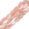 Natural Sunstone Beads Strands G-S359-163-1