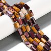 Natural Mookaite Beads Strands G-M403-B13-02-2