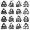 20Pcs 4 Styles Tibetan Style Alloy Pendants TIBEP-CJ0003-36-1