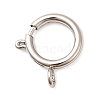 Brass Spring Ring Clasps KK-D407-20P-F-1