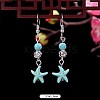 Turquoise Dangle Earrings for Women WG2299-20-1