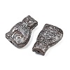 Czech Pressed Glass Beads GLAA-I061-02D-2
