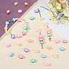 CHGCRAFT 240Pcs 8 Colors Handmade Polymer Clay Beads CLAY-CA0001-24-4