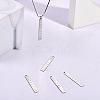 5Pcs 201 Stainless Steel Pendants STAS-SZ0002-06P-6