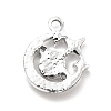 Alloy Rhinestone Pendants ALRI-C007-15P-3