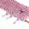 Gorgecraft 20Pcs 2 Colors DIY Keychain Making Kits HJEW-GF0001-20-5