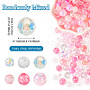 Transparent & Opaque Acrylic Bead LS-OACR-TAC0002-08B-5