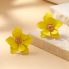 Sweet and Stylish Multi-layer Petal Flower Stud Earrings for Women DF7848-6-1