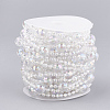 Plastic Beaded Trim Garland Strand AJEW-S071-09-2