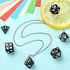 20Pcs 5 Styles Opaque Resin Pendants RESI-CJ0002-64-6