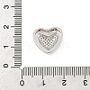 Brass Micro Pave Cubic Zirconia Slide Charms ZIRC-I068-02P-A-3