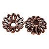 Tibetan Style Fancy Bead Caps LS-TIBE-LF1413YKG-R-FF-1
