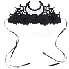 Felt Cloth and Alloy Headwear Crown OHAR-WH20020-01B-7