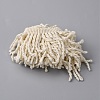 Cotton Tassel Ribbon OCOR-WH0073-60B-2