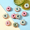 10Pcs Opaque Resin Pendants CRES-YW0001-45-2