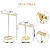 Iron Earring Display Stands EDIS-WH0007-02-2
