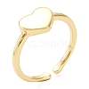 Brass Cuff Rings RJEW-A001-06G-3