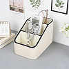 3-Grid Imitation Leather Desktop Storage Boxes CON-WH0095-233A-2