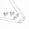 304 Stainless Steel Jewelry Sets SJEW-FS0001-01-2