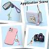 45Pcs 9 Colors Polyester Cord Mobile Straps FIND-GF0006-44-6