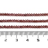 Natural Garnet Beads Strands G-B088-C11-02-5