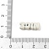 Spray Painted Alloy Beads PALLOY-S038-11B-3