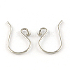 201 Stainless Steel Earring Hooks STAS-R063-33-1