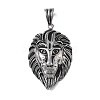 304 Stainless Steel Big Pendants STAS-F333-01AS-1