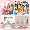 1Pc Polyester Bowknot Hanging Banners FEPA-CP0001-03-5