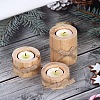 Wood Candle Holder CAND-PW0003-009-5