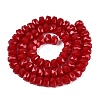 Opaque Glass Beads Strands GLAA-Q114-01A-B04-2