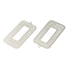 10Pcs 5 Style Brass Filigree Big Pendants KK-YW0001-50-2