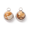 Natural Picture Jasper Charms G-K325-01P-06-2