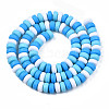 Handmade Polymer Clay Beads Strands CLAY-N008-008T-6