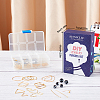 SUNNYCLUE DIY Geometry Style Earring Making Kits DIY-SC0013-24G-7