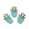 Alloy Enamel Pendants ENAM-G211-01P-01-4