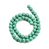 Synthetic Turquoise Beads Strands TURQ-H038-8mm-XXS11-5