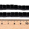 Natural Black Agate(Dyed & Heated) Beads Strands G-T139-6x6-35B-5