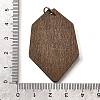 Poplar Wood Pendants FIND-B045-04-3